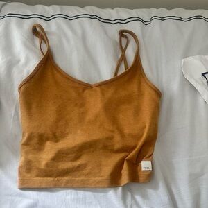Orange/mustard vuori tank